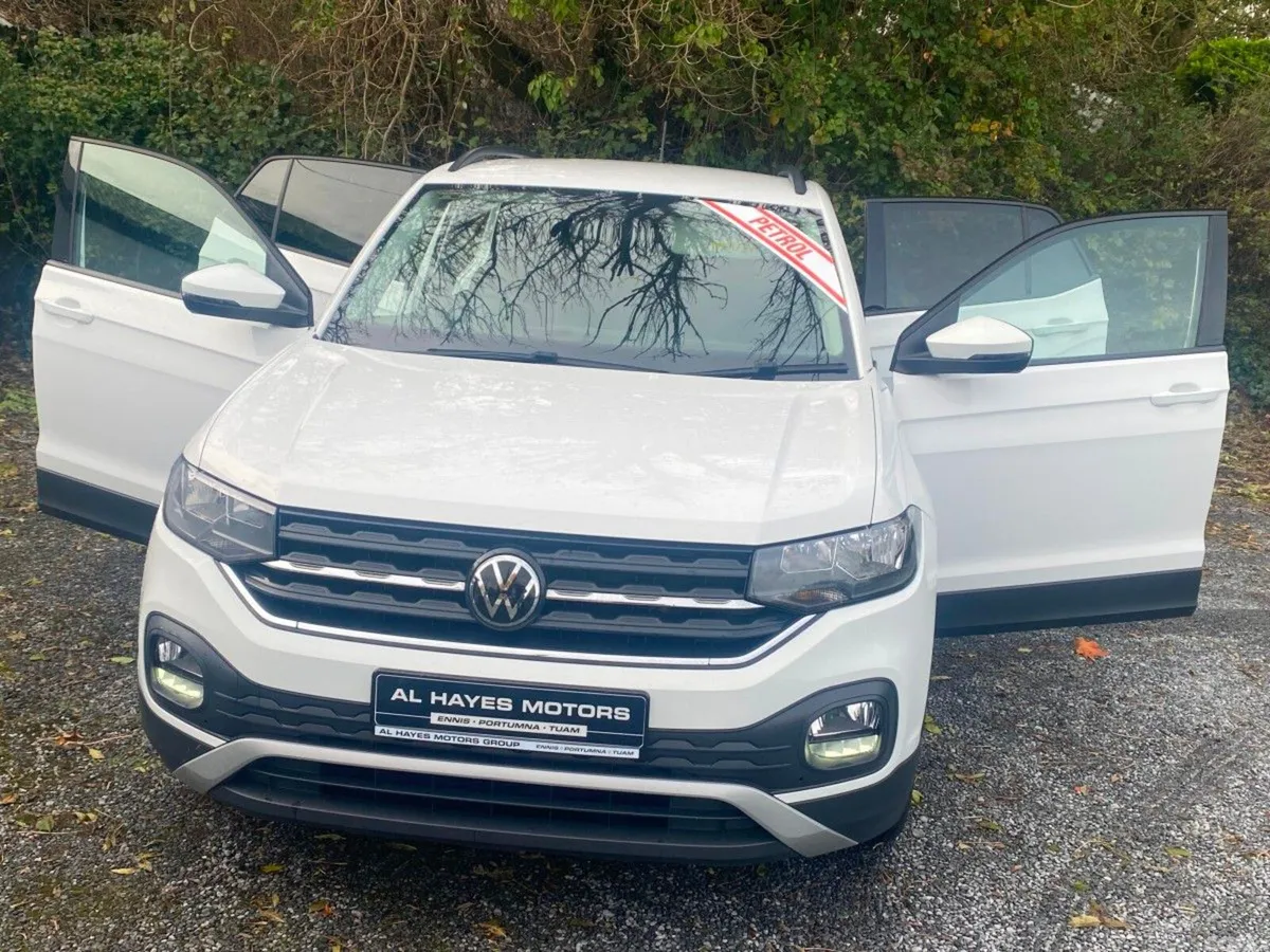 Volkswagen T-Cross SUV, Petrol, 2023, White