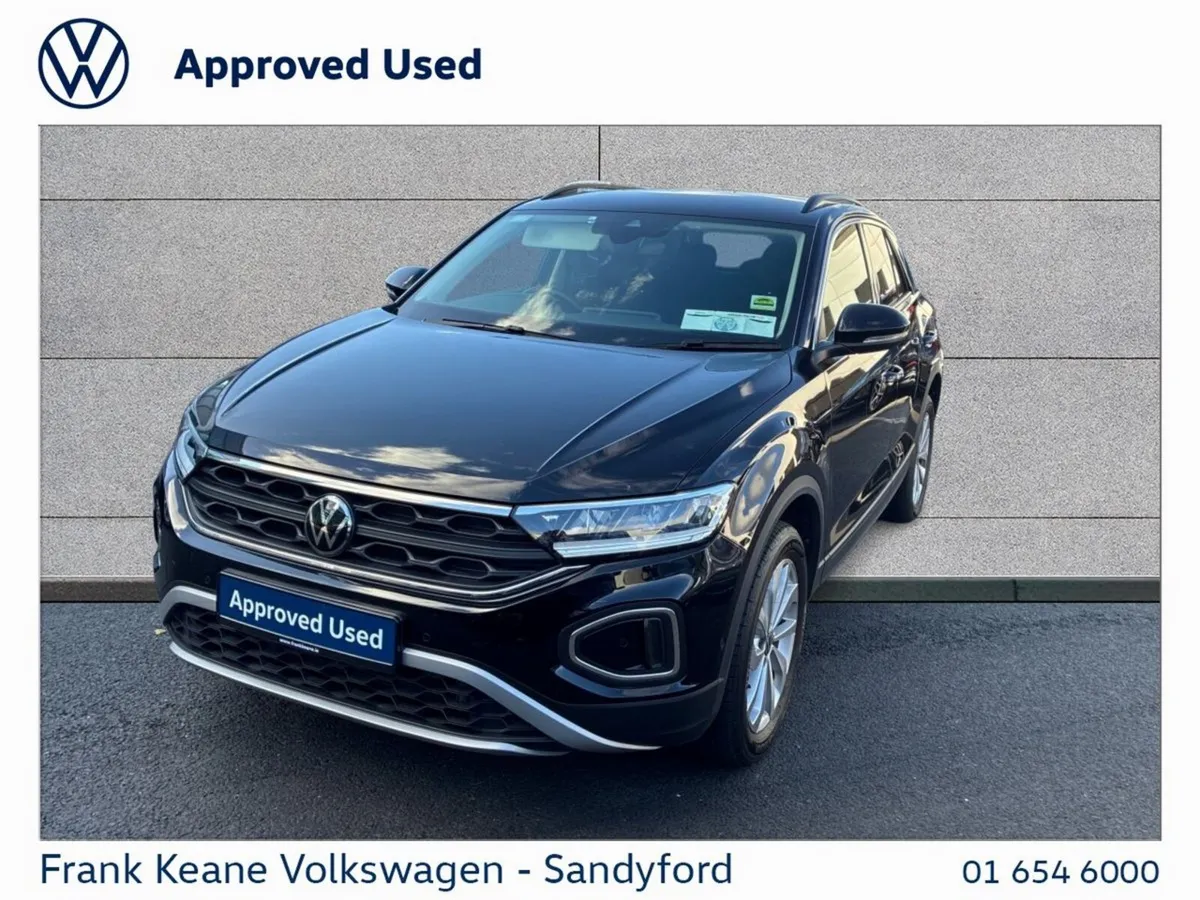 Volkswagen T-Roc SUV, Petrol, 2025, Black