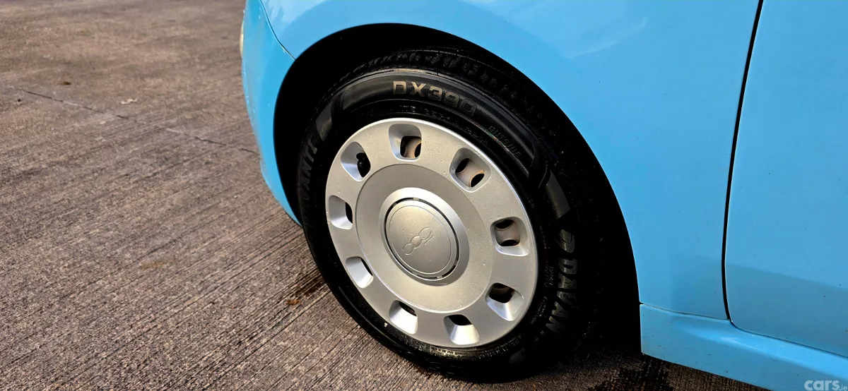 Fiat 500 Hatchback, Petrol, 2012, Blue