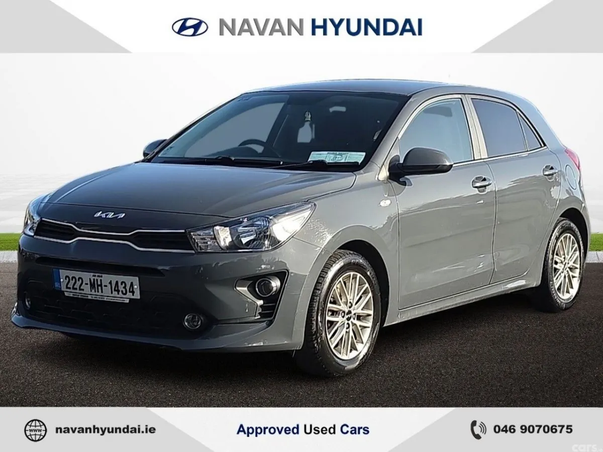 Kia Rio Hatchback, Petrol, 2022, Grey