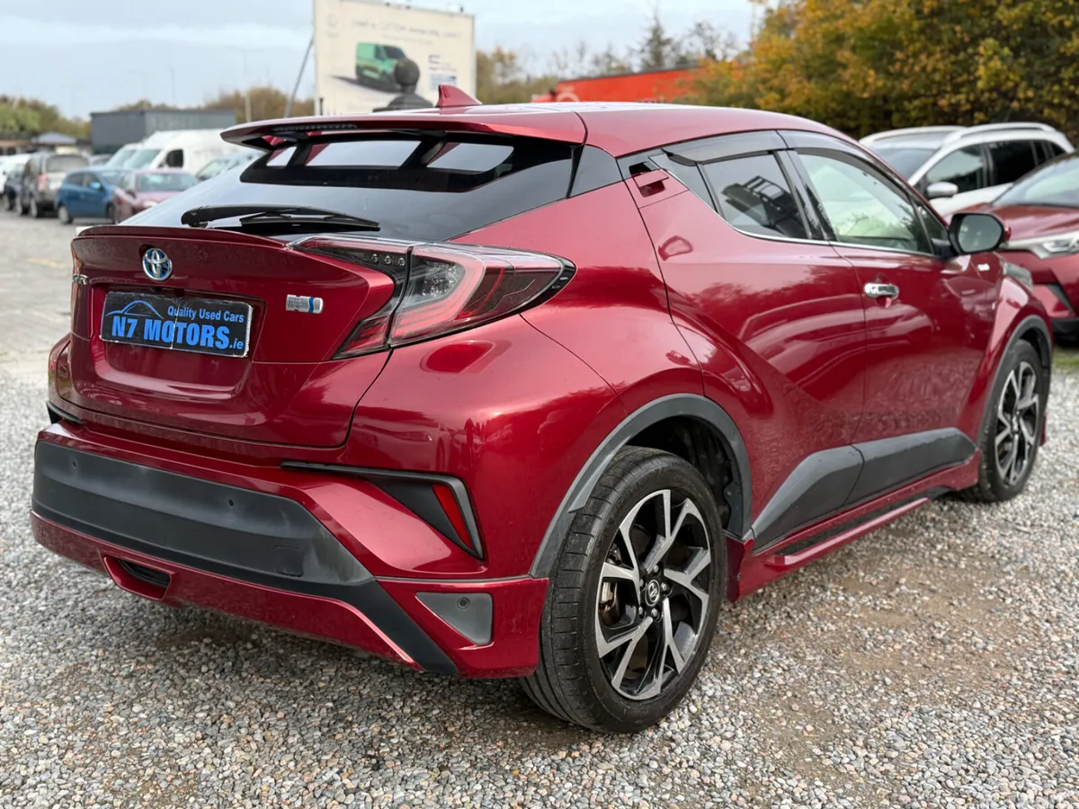 Toyota C-HR SUV, Petrol Hybrid, 2018, Red