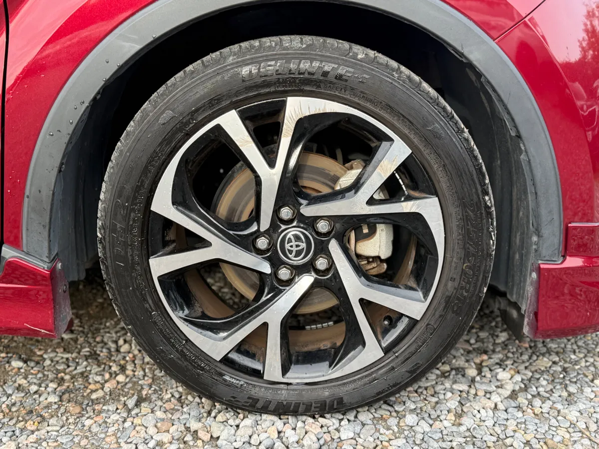 Toyota C-HR SUV, Petrol Hybrid, 2018, Red