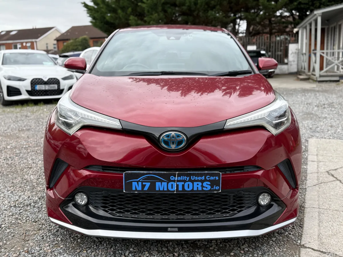 Toyota C-HR SUV, Petrol Hybrid, 2018, Red