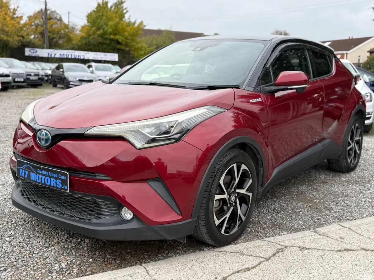 Toyota C-HR SUV, Petrol Hybrid, 2017, Red
