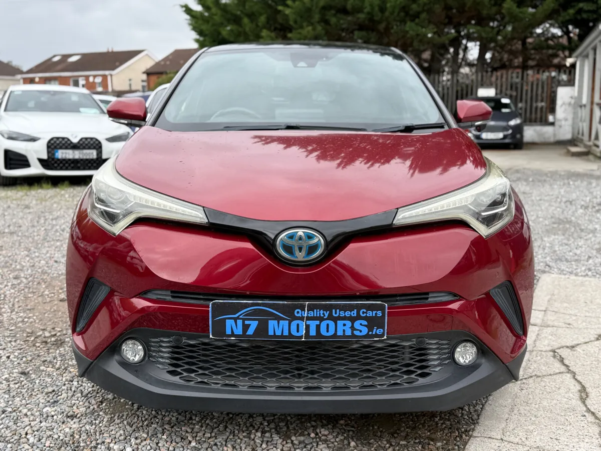 Toyota C-HR SUV, Petrol Hybrid, 2017, Red