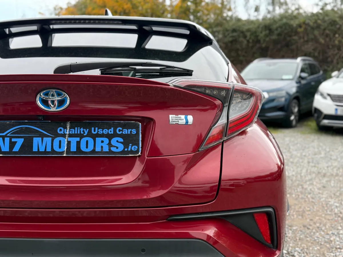 Toyota C-HR SUV, Petrol Hybrid, 2017, Red