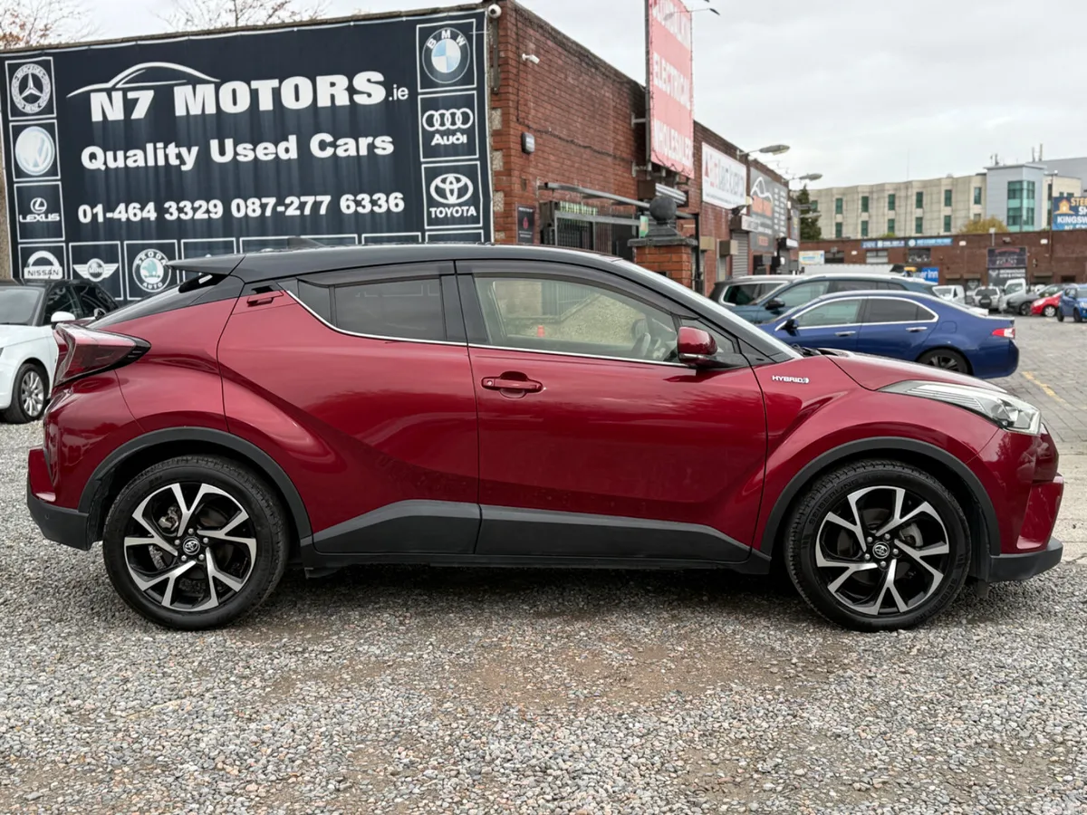 Toyota C-HR SUV, Petrol Hybrid, 2017, Red