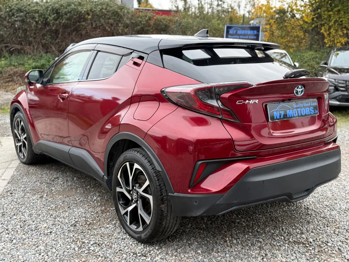 Toyota C-HR SUV, Petrol Hybrid, 2017, Red