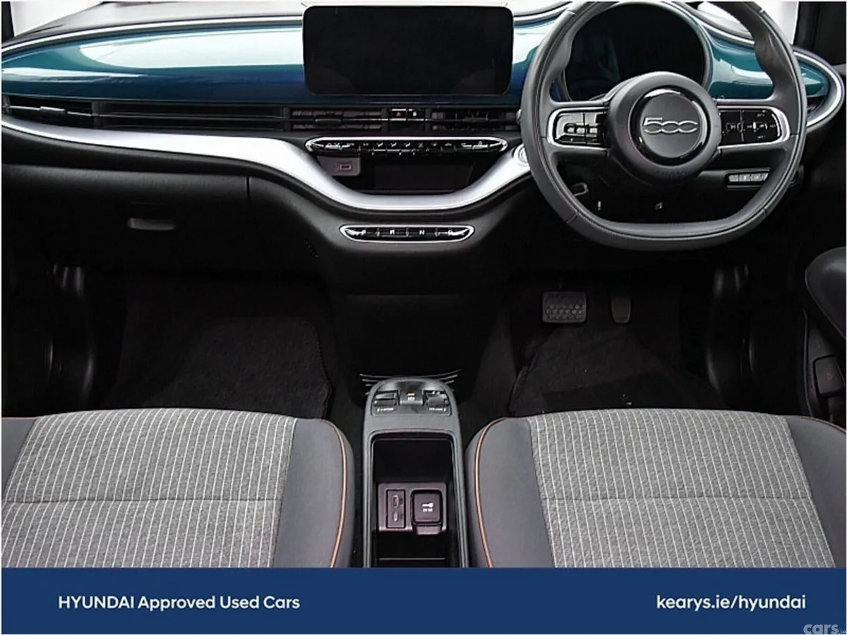Fiat 500 Hatchback, Electric, 2022, Green