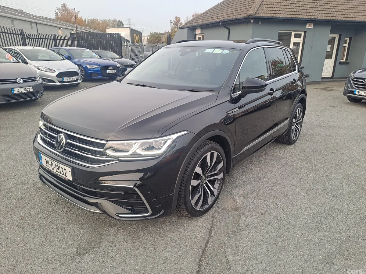 Volkswagen Tiguan SUV, Diesel, 2021, Black