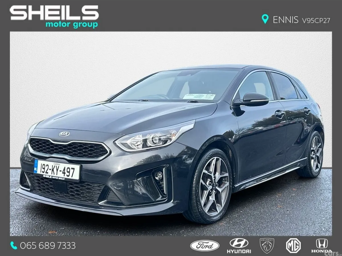 Kia Ceed Hatchback, Diesel, 2019, Black