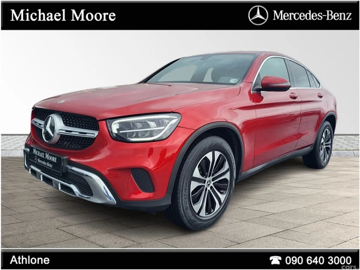 Mercedes-Benz GLC SUV, Diesel, 2021, Red