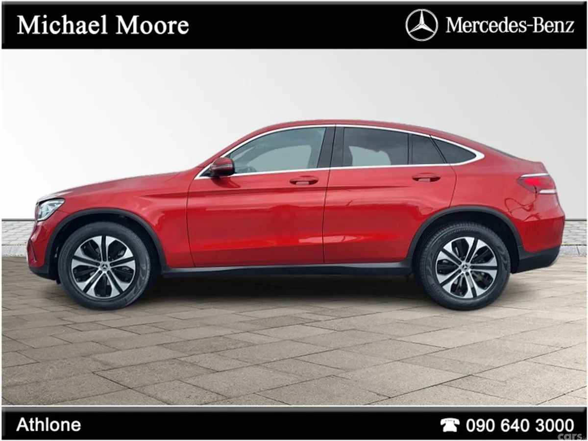 Mercedes-Benz GLC SUV, Diesel, 2021, Red