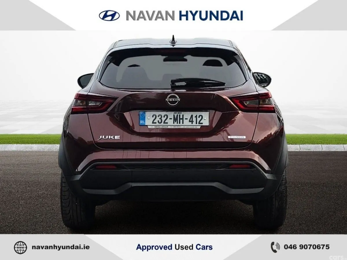 Nissan Juke SUV, Petrol Hybrid, 2023, Red