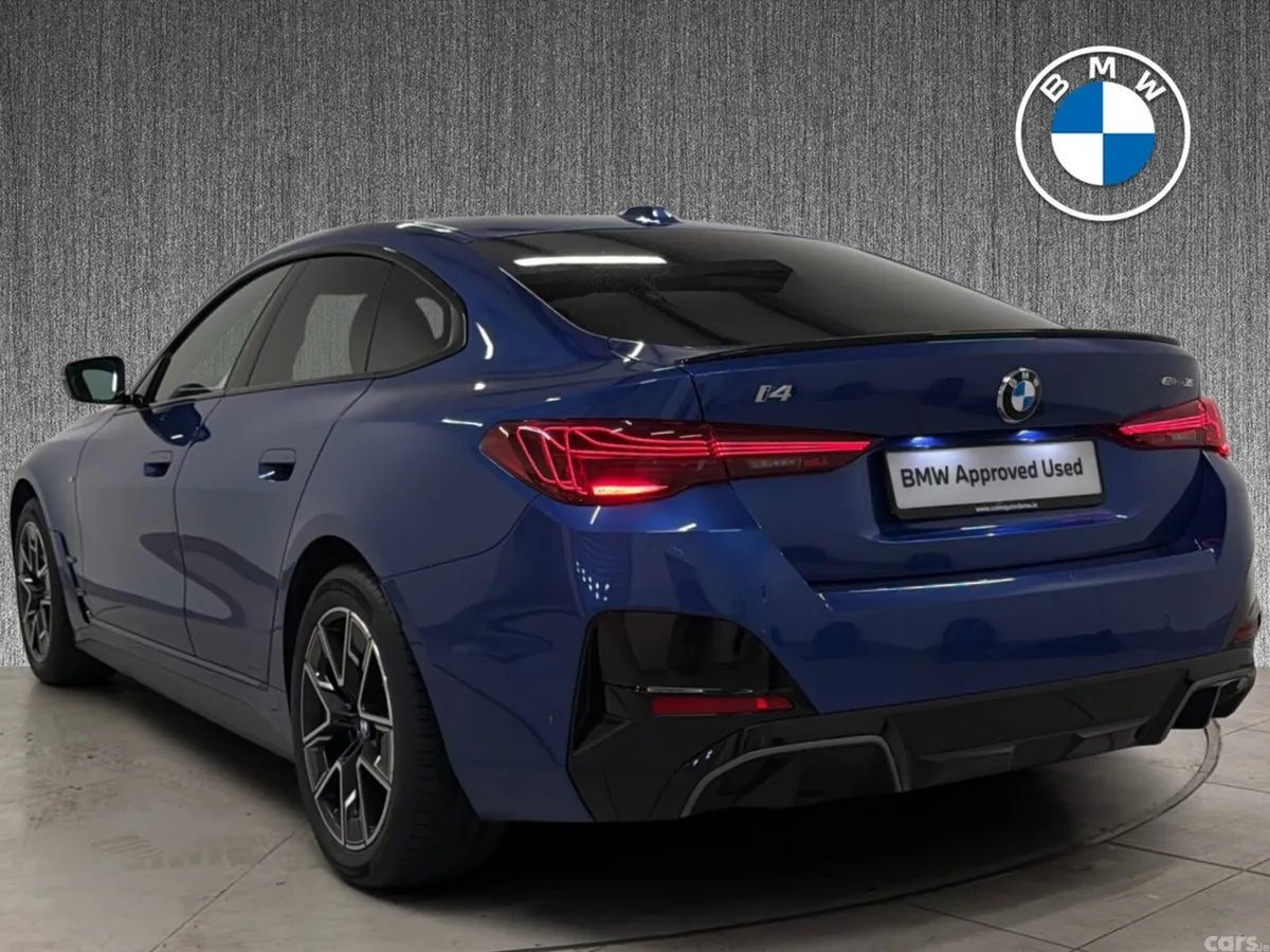 BMW i4 Coupe, Electric, 2026, Blue