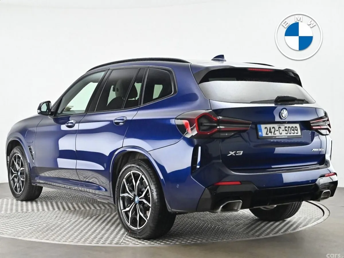 BMW X3 SUV, Petrol Plug-in Hybrid, 2024, Blue