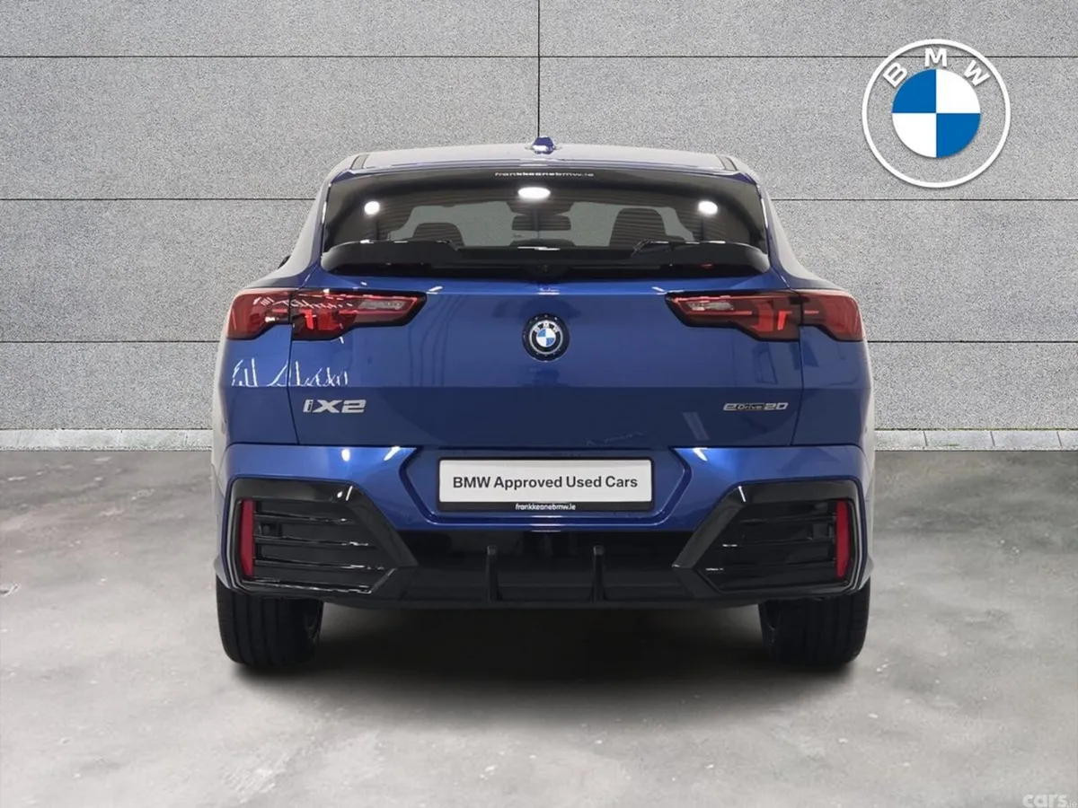 BMW iX2 SUV, Electric, 2026, Blue
