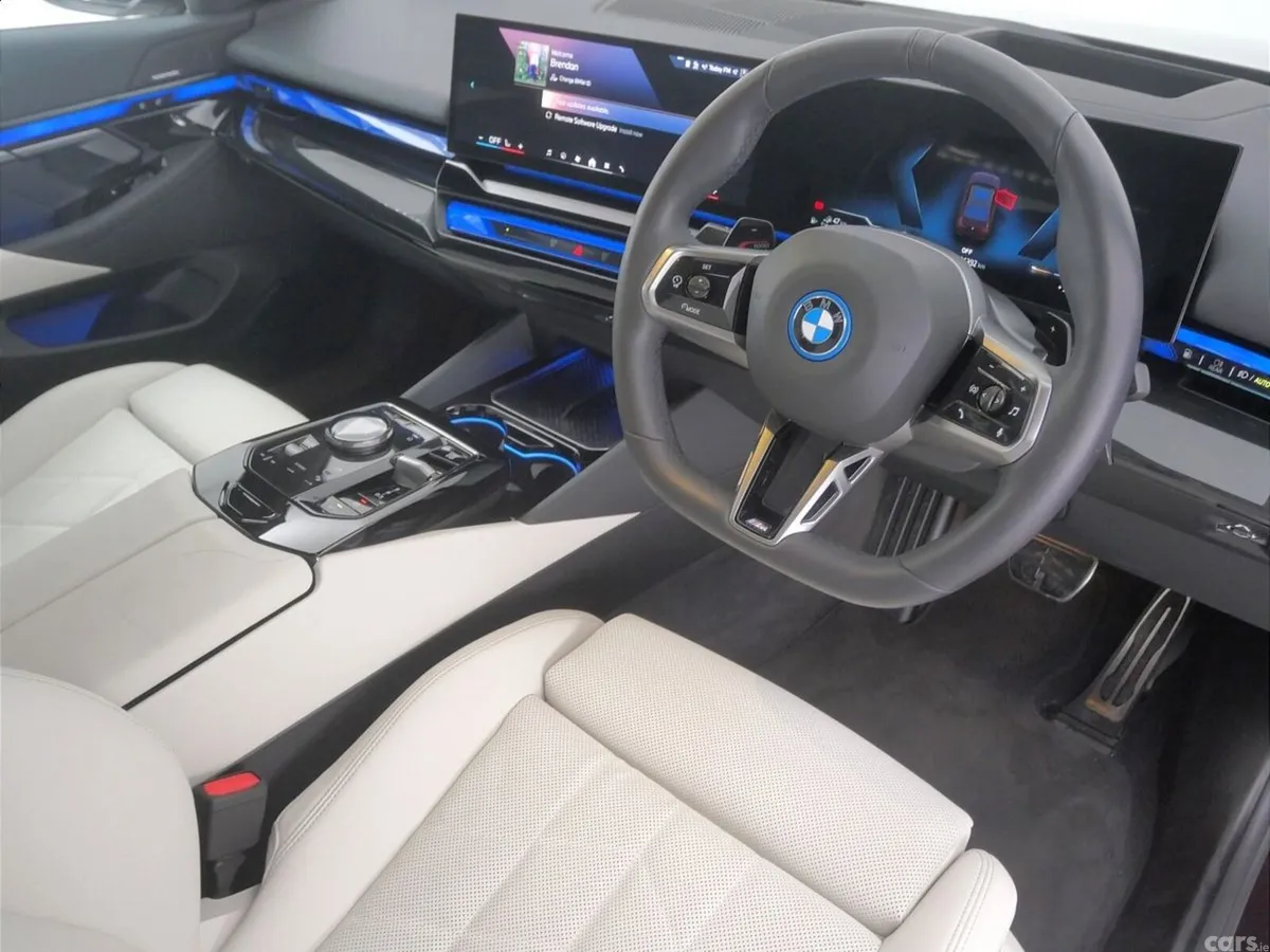 BMW 5-Series Saloon, Petrol Plug-in Hybrid, 2026, Red