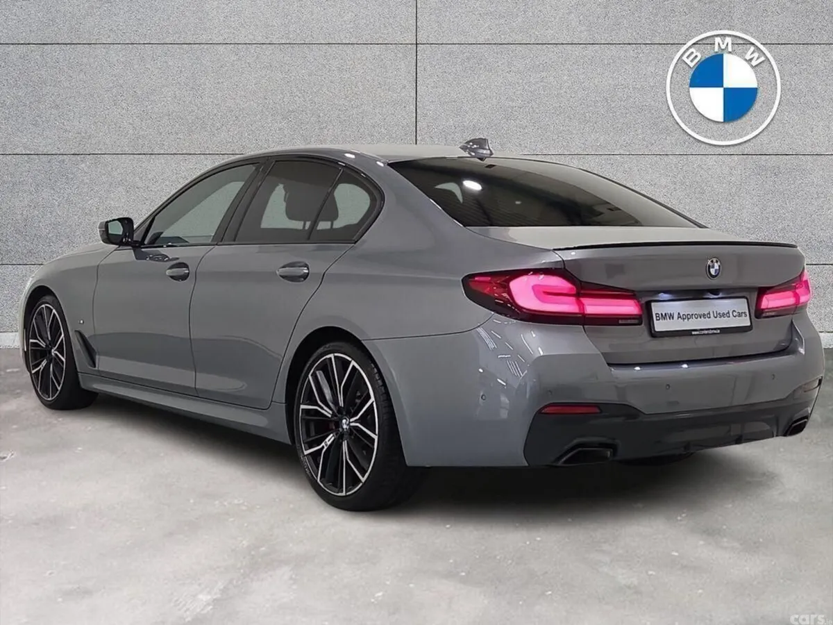 BMW 5-Series Saloon, Diesel Hybrid, 2023, Grey