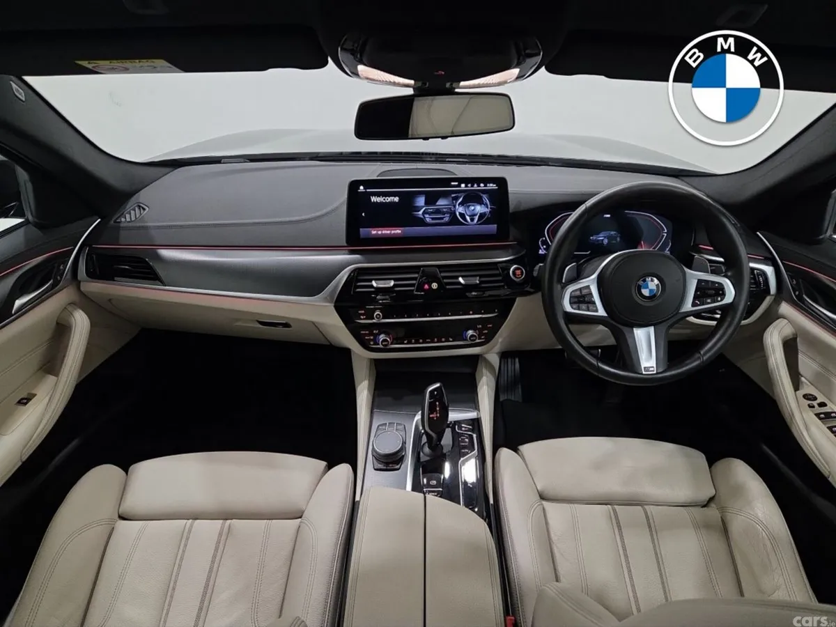 BMW 5-Series Saloon, Diesel Hybrid, 2021, Black