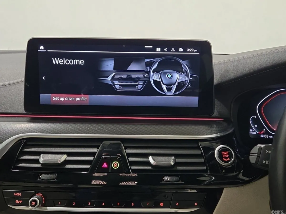 BMW 5-Series Saloon, Diesel Hybrid, 2021, Black
