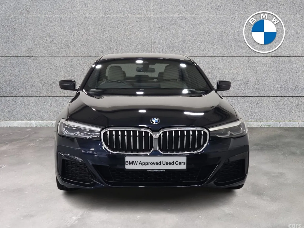 BMW 5-Series Saloon, Diesel Hybrid, 2021, Black
