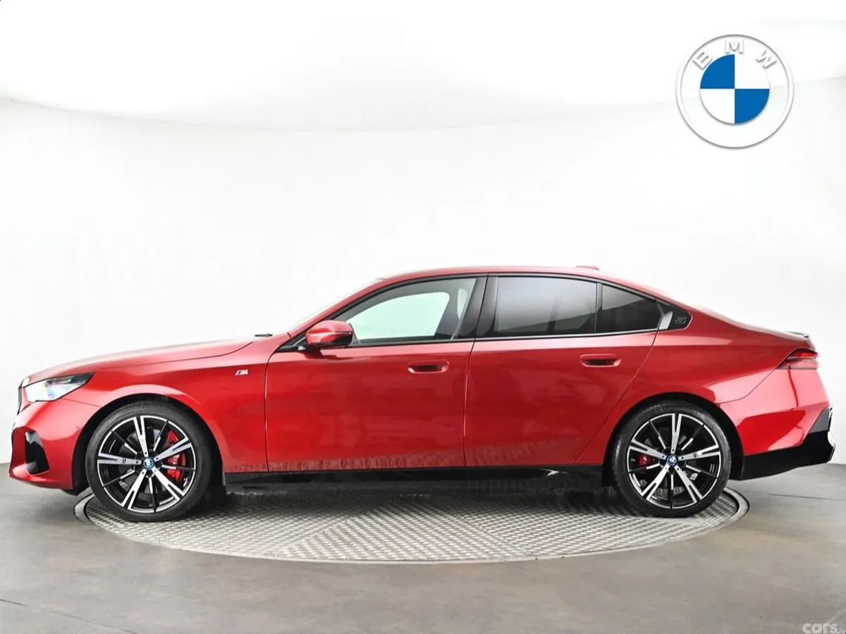 BMW i5 Saloon, Electric, 2024, Red