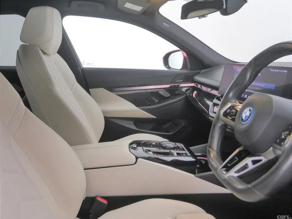 BMW i5 Saloon, Electric, 2024, Red