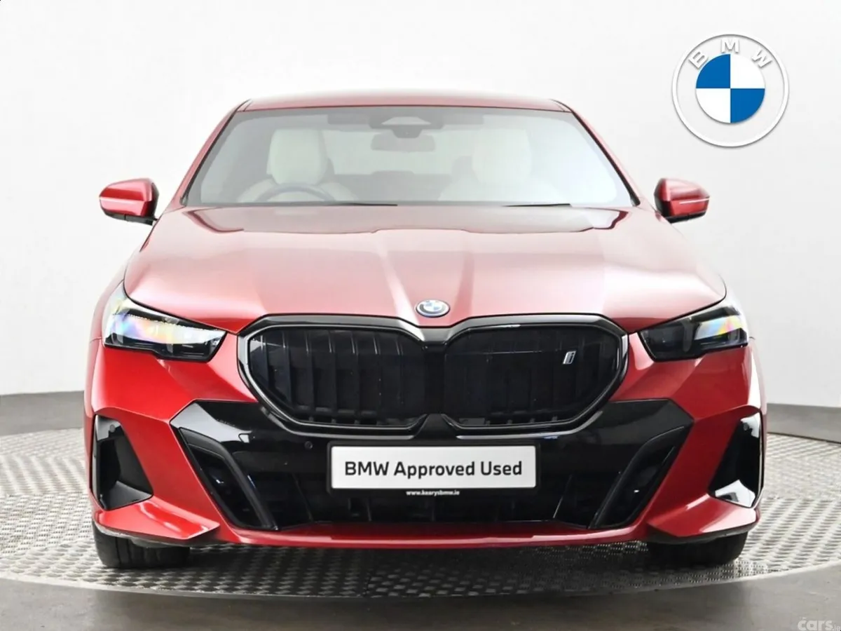 BMW i5 Saloon, Electric, 2024, Red