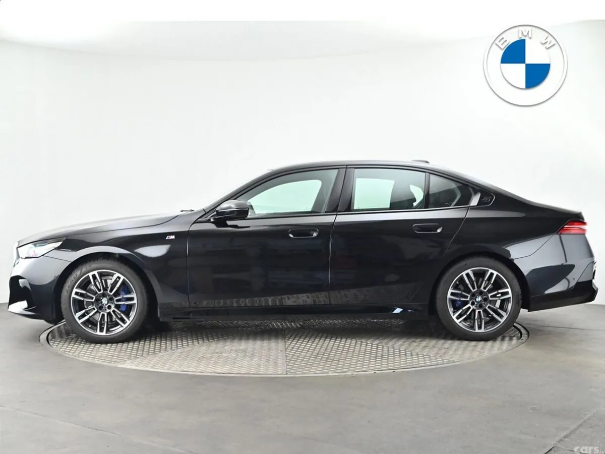 BMW 5-Series Saloon, Petrol Hybrid, 2024, Black