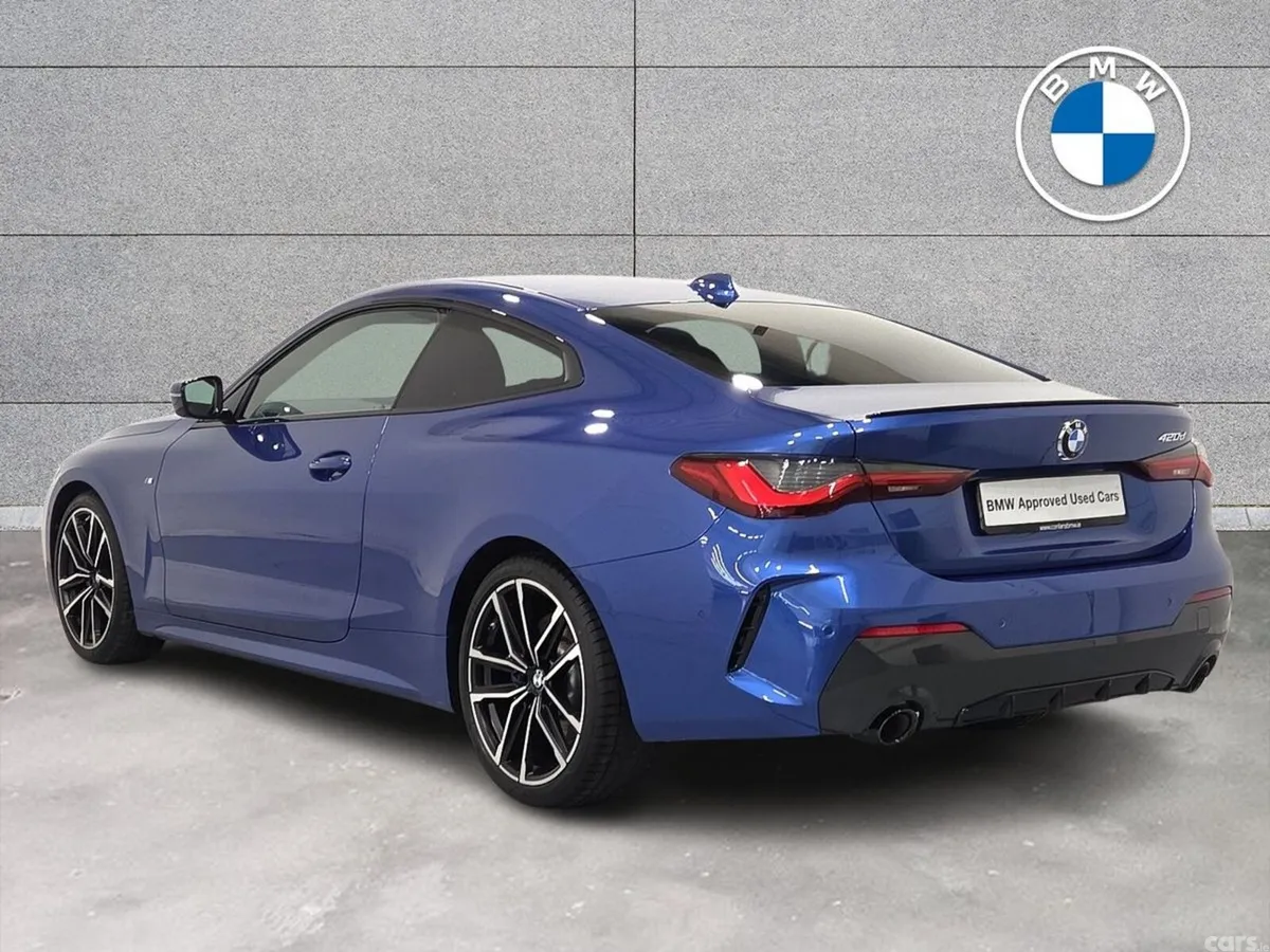 BMW 4-Series Coupe, Diesel Hybrid, 2023, Blue