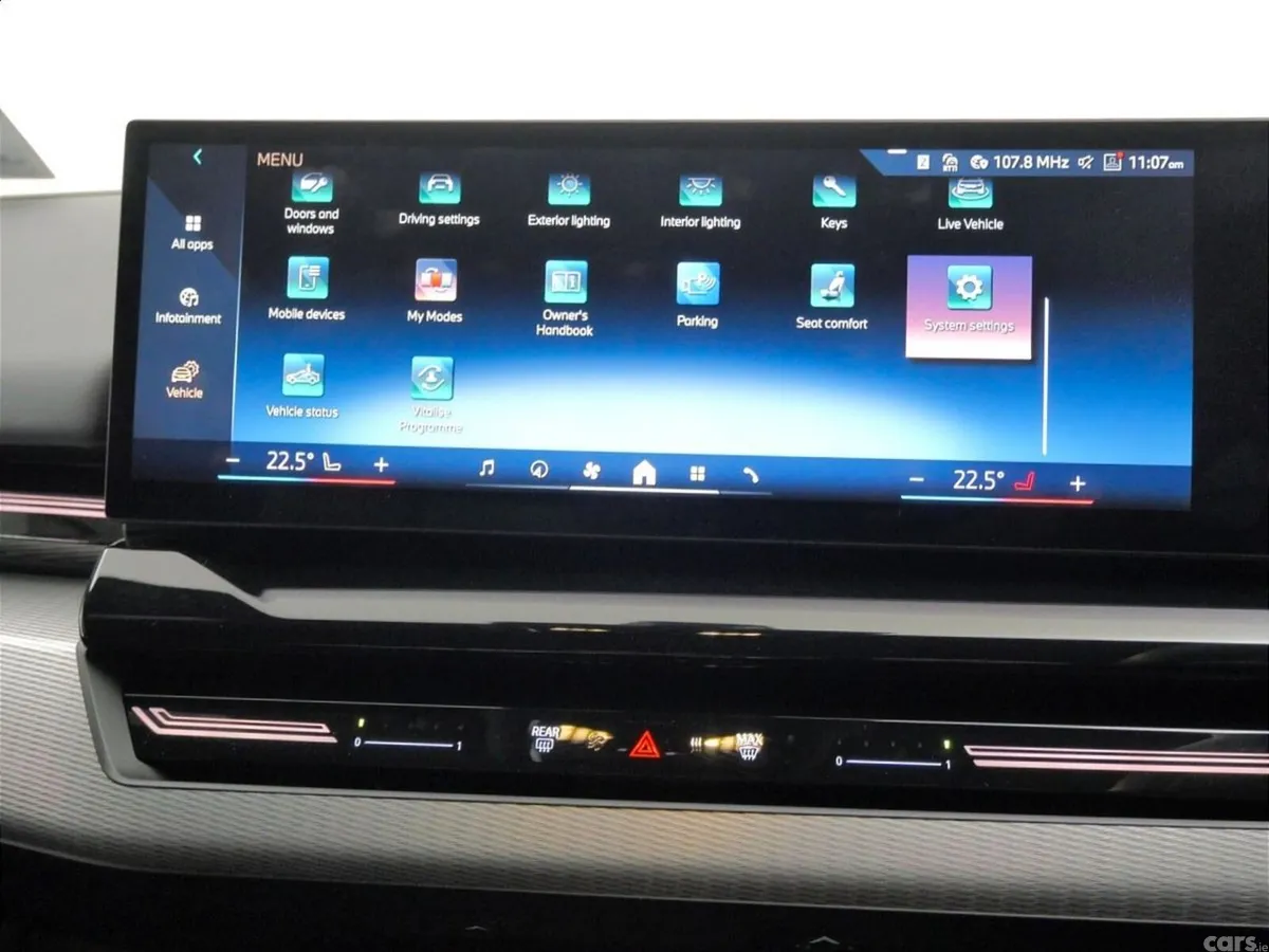 BMW 5-Series Saloon, Petrol Hybrid, 2024, Black