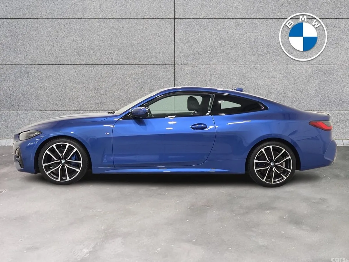 BMW 4-Series Coupe, Diesel Hybrid, 2023, Blue