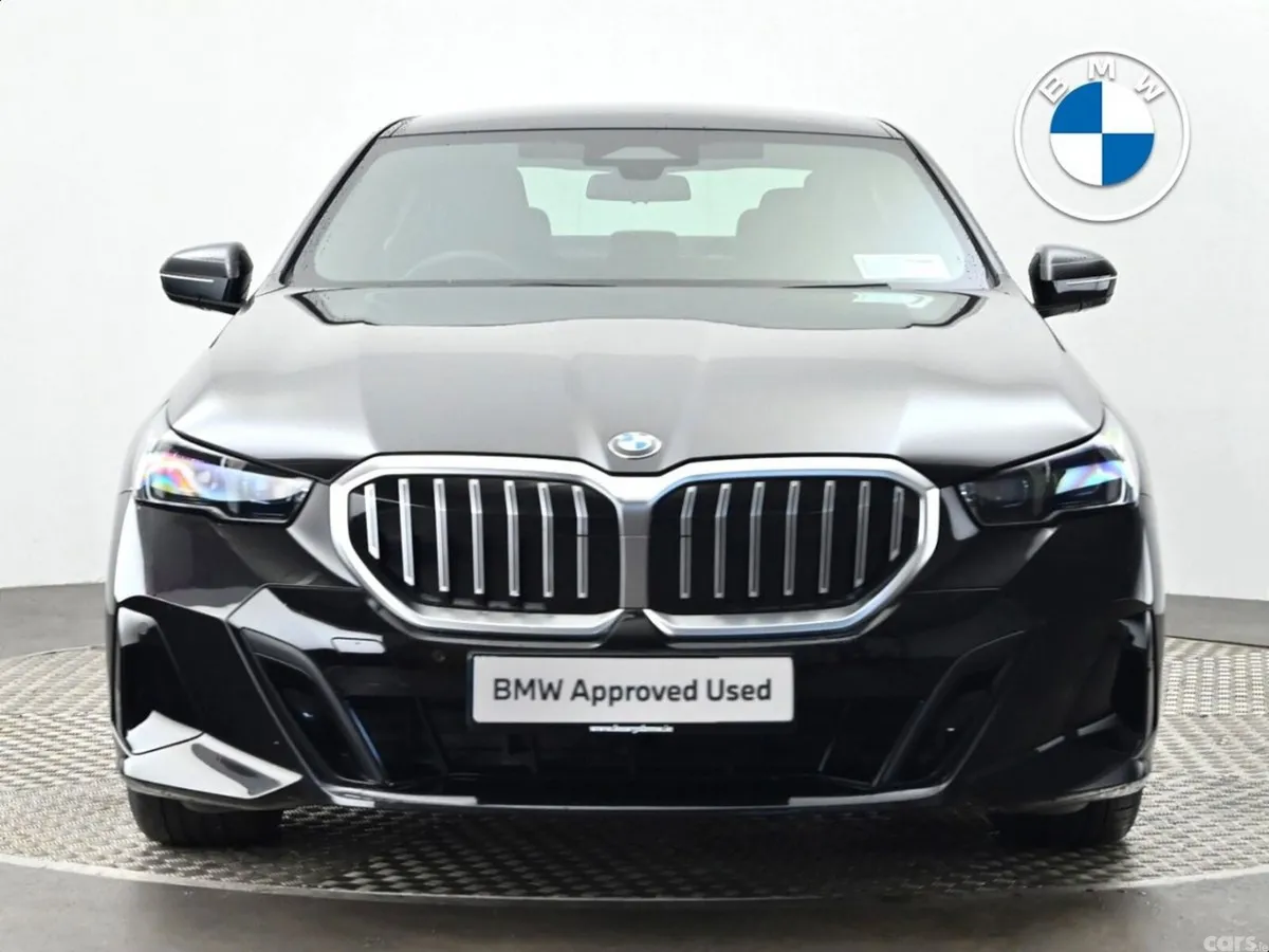 BMW 5-Series Saloon, Petrol Hybrid, 2024, Black
