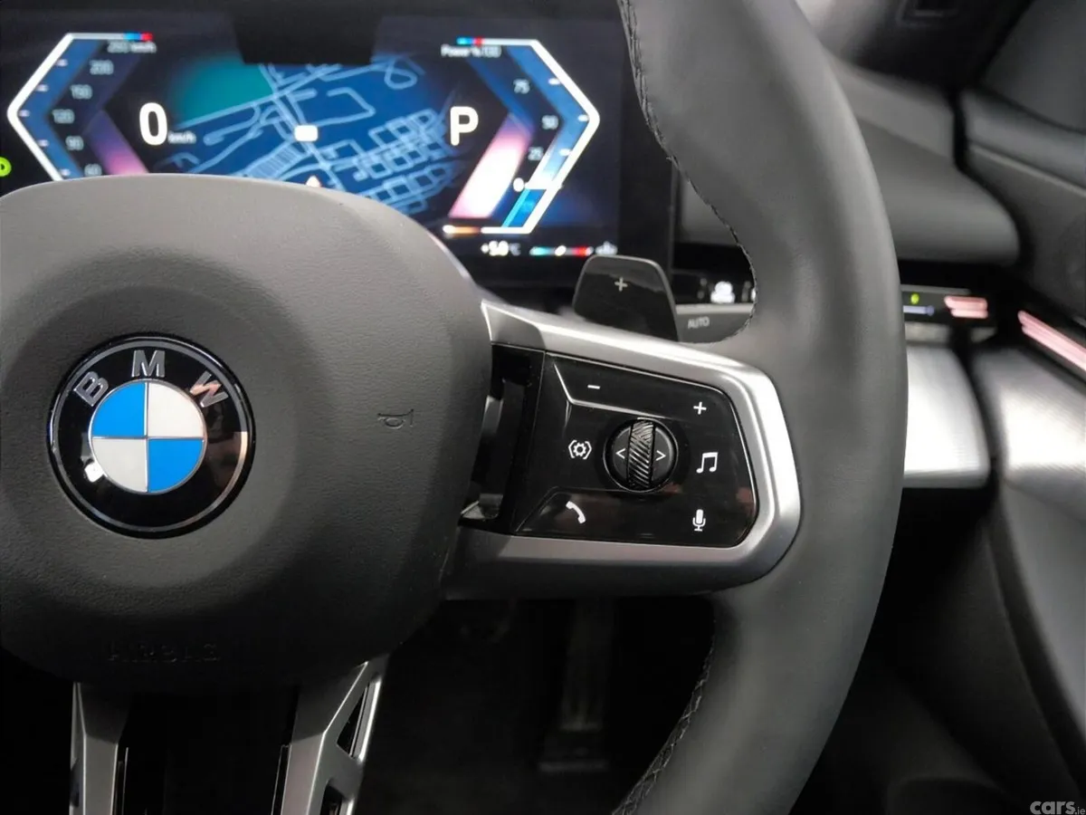 BMW 5-Series Saloon, Petrol Hybrid, 2024, Black