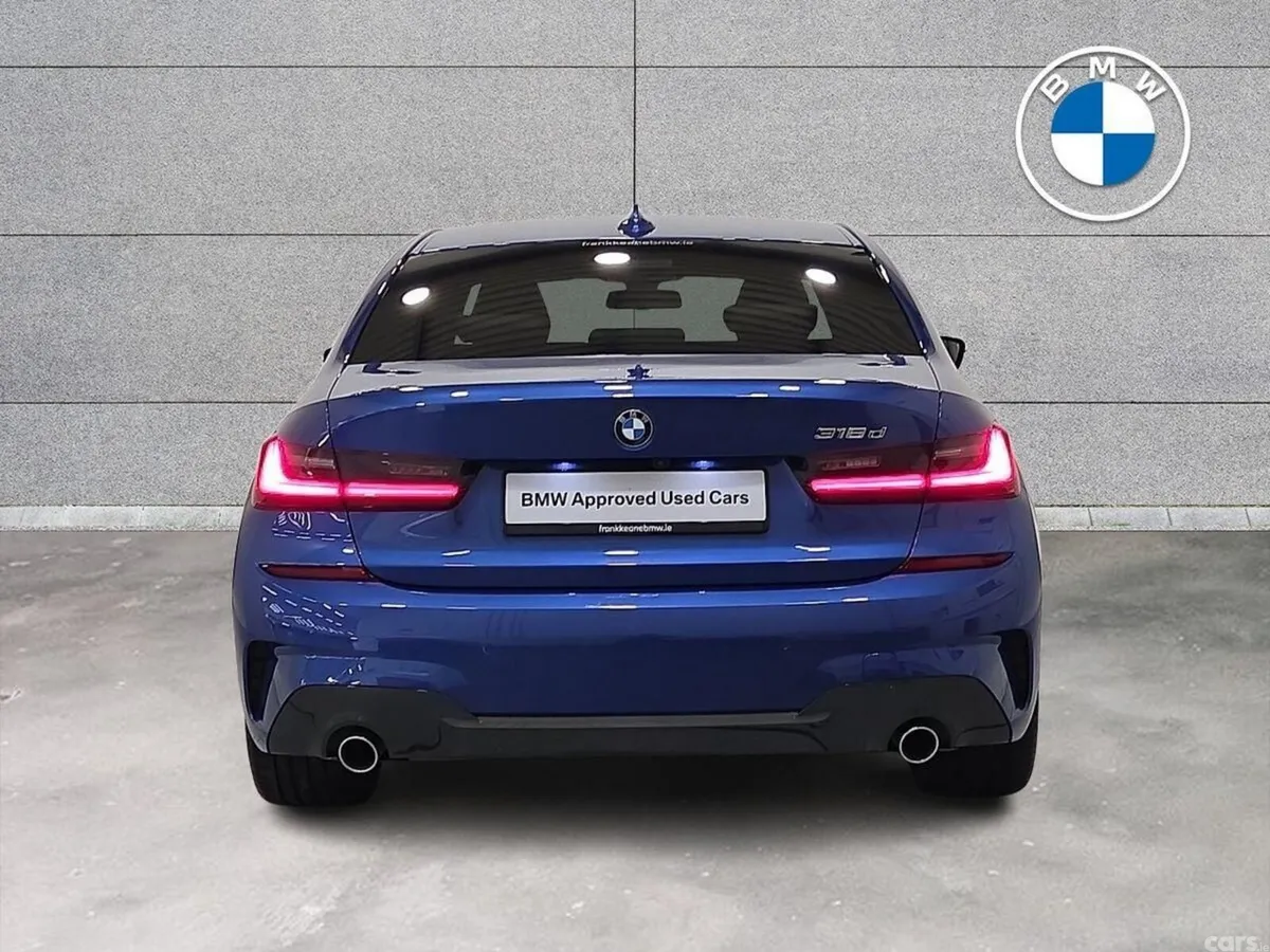 BMW 3-Series Saloon, Diesel Hybrid, 2022, Blue