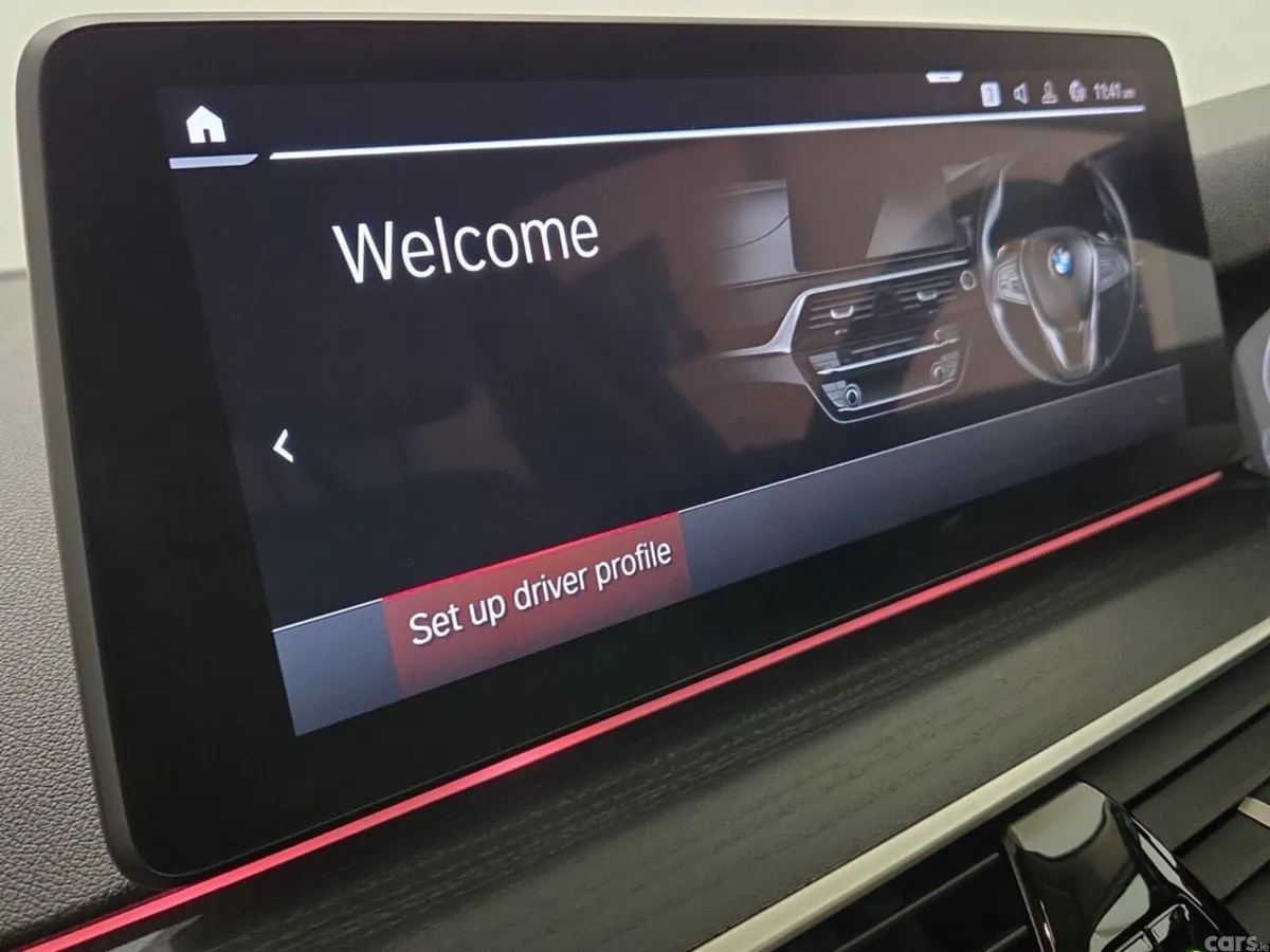 BMW 5-Series Saloon, Diesel Hybrid, 2023, Blue