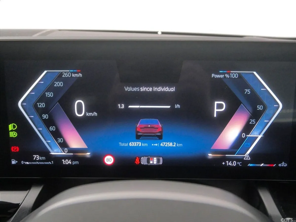 BMW 5-Series Saloon, Petrol Hybrid, 2024, Red