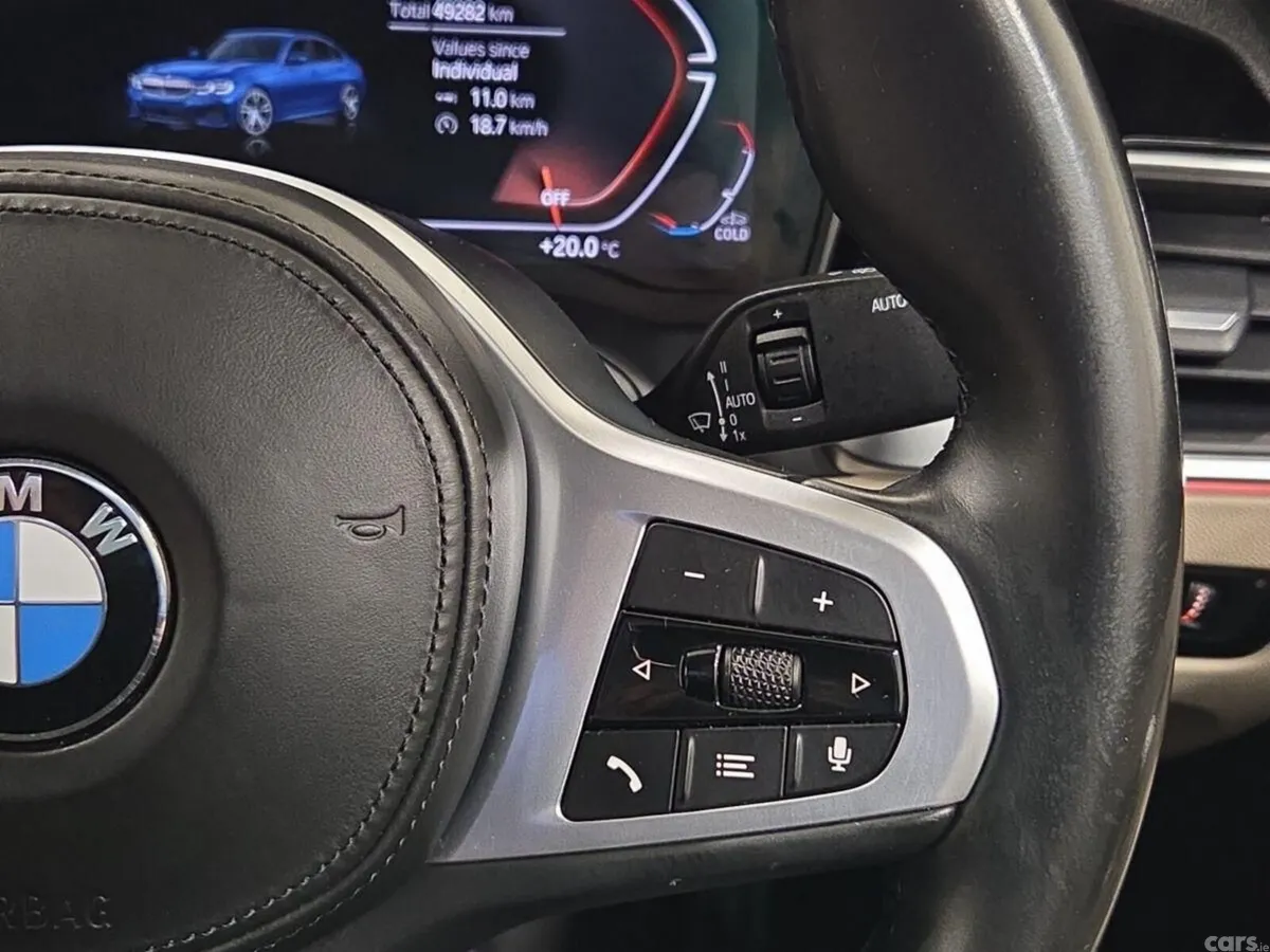 BMW 3-Series Saloon, Diesel Hybrid, 2022, Blue
