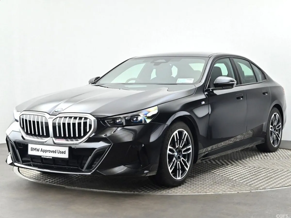 BMW 5-Series Saloon, Petrol Hybrid, 2024, Black