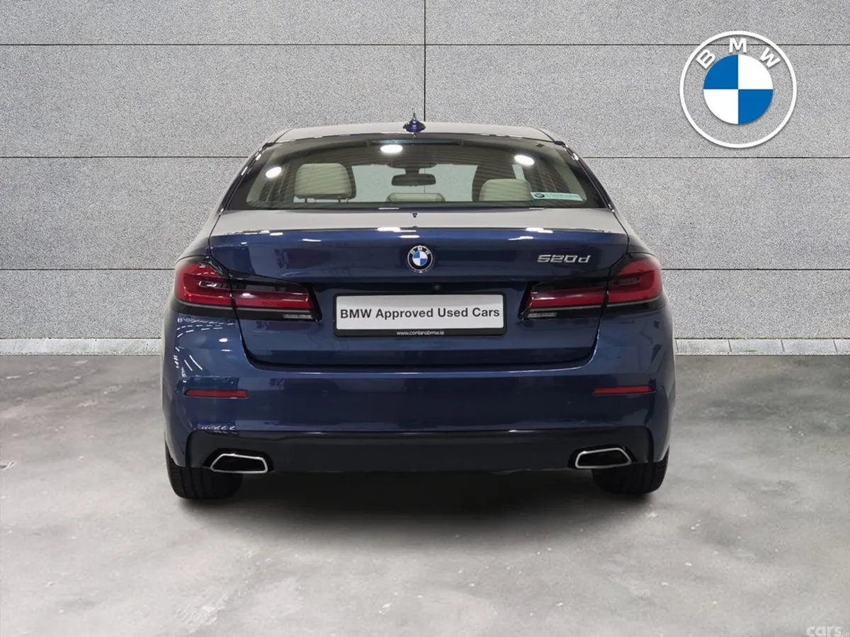 BMW 5-Series Saloon, Diesel Hybrid, 2023, Blue