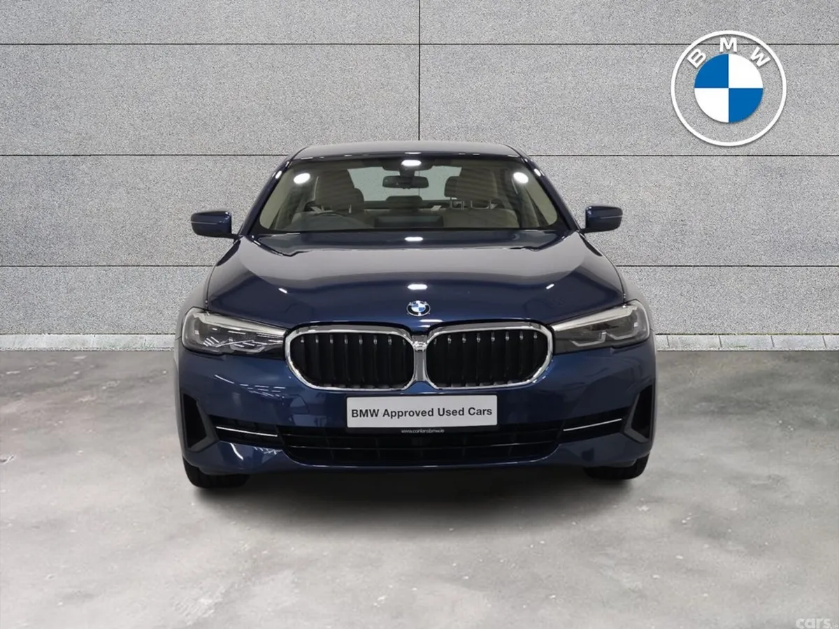 BMW 5-Series Saloon, Diesel Hybrid, 2023, Blue