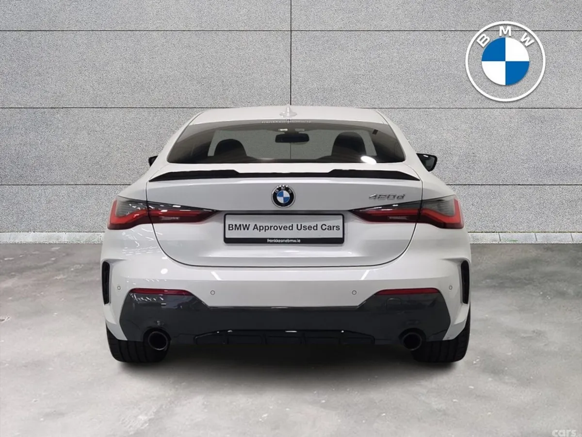 BMW 4-Series Coupe, Diesel Hybrid, 2022, White