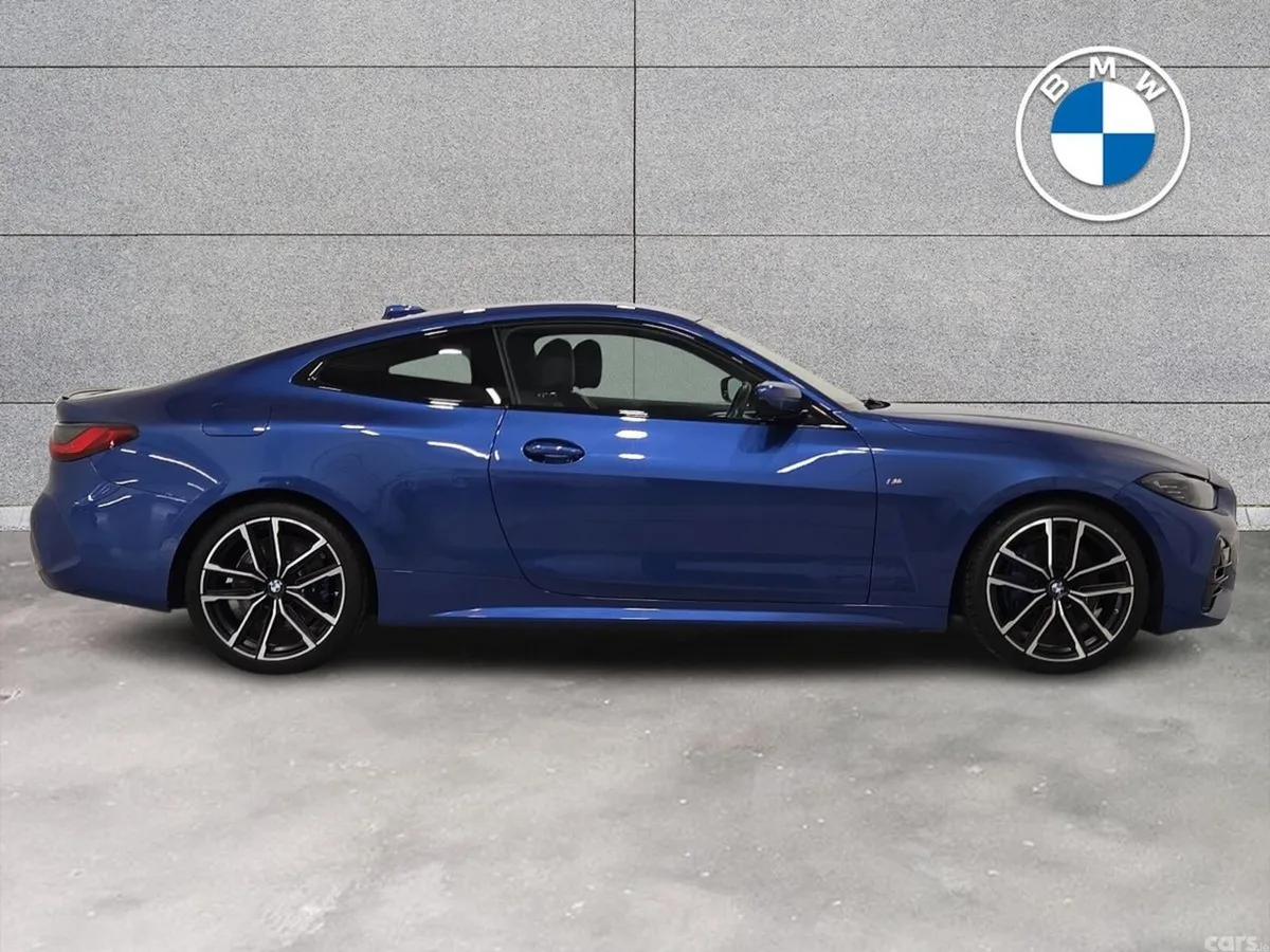 BMW 4-Series Coupe, Diesel Hybrid, 2023, Blue