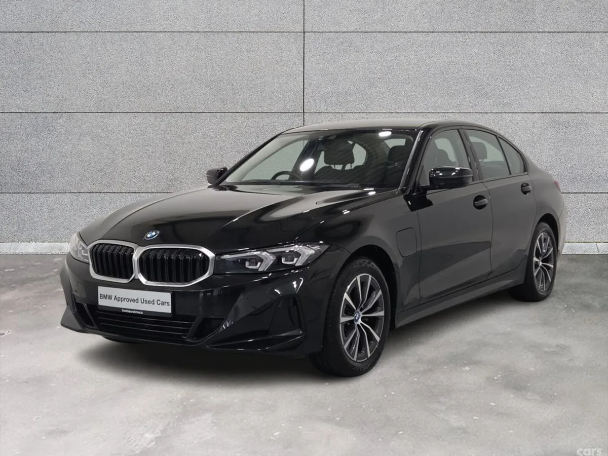 BMW 3-Series Saloon, Petrol Plug-in Hybrid, 2024, Black