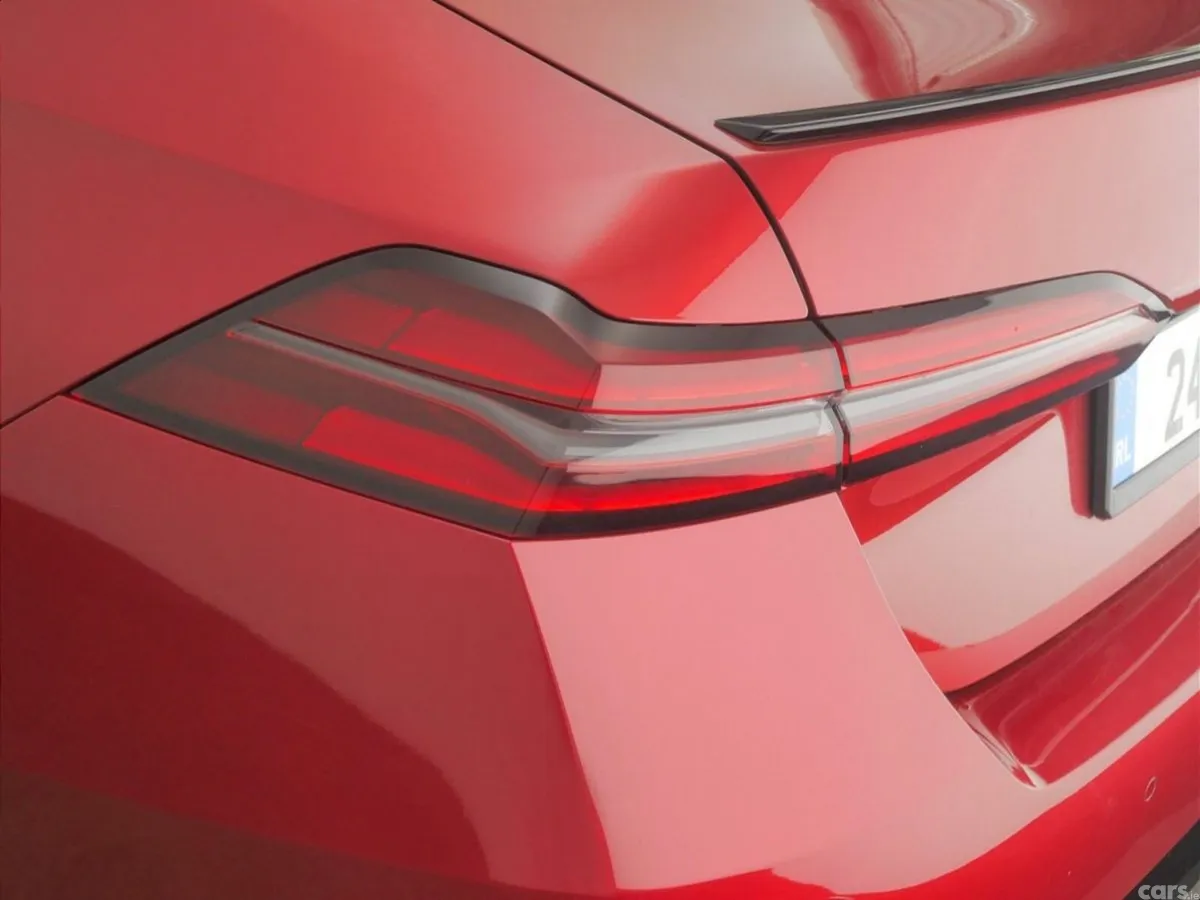 BMW 5-Series Saloon, Petrol Hybrid, 2024, Red