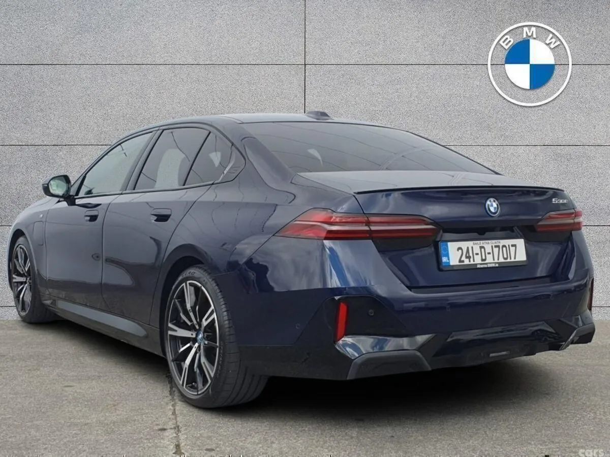 BMW 5-Series Saloon, Petrol Plug-in Hybrid, 2024, Blue