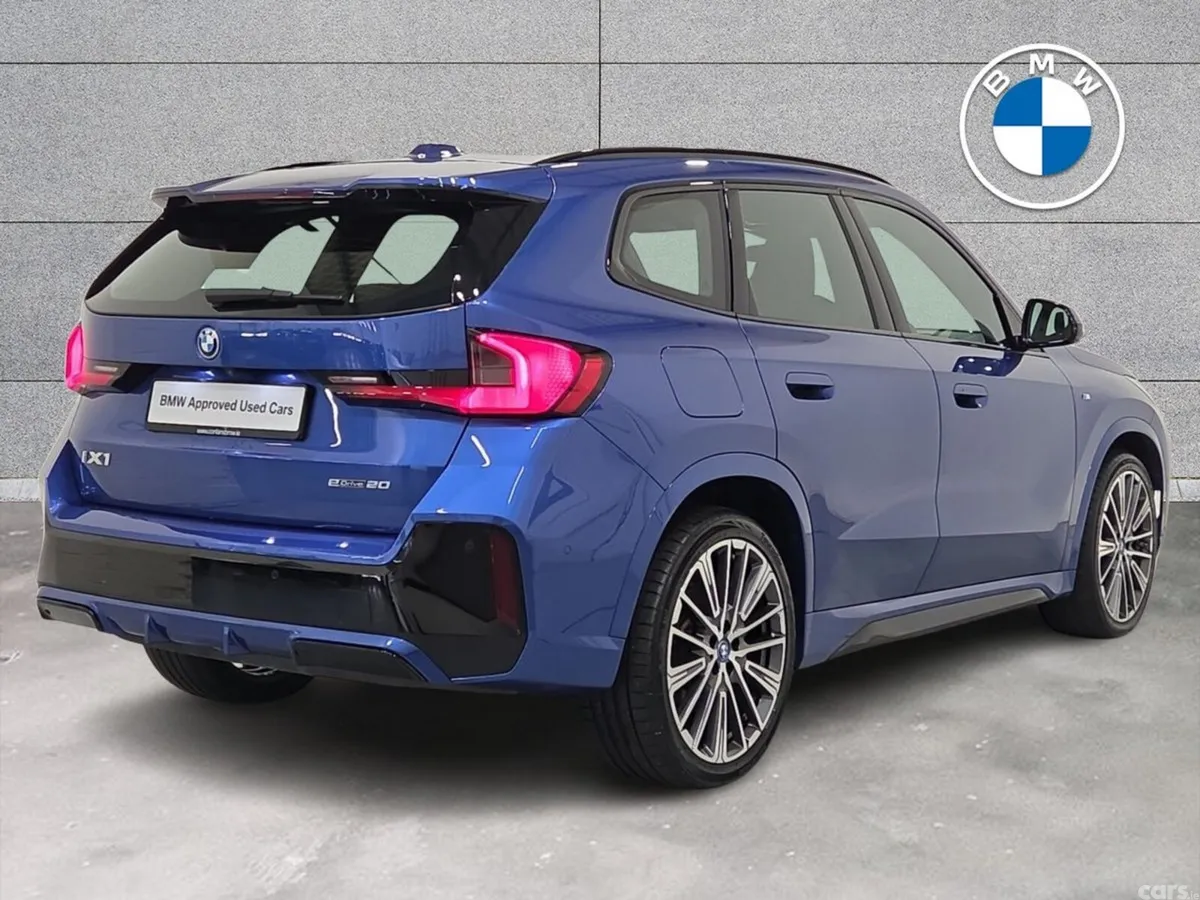 BMW iX1 SUV, Electric, 2024, Blue