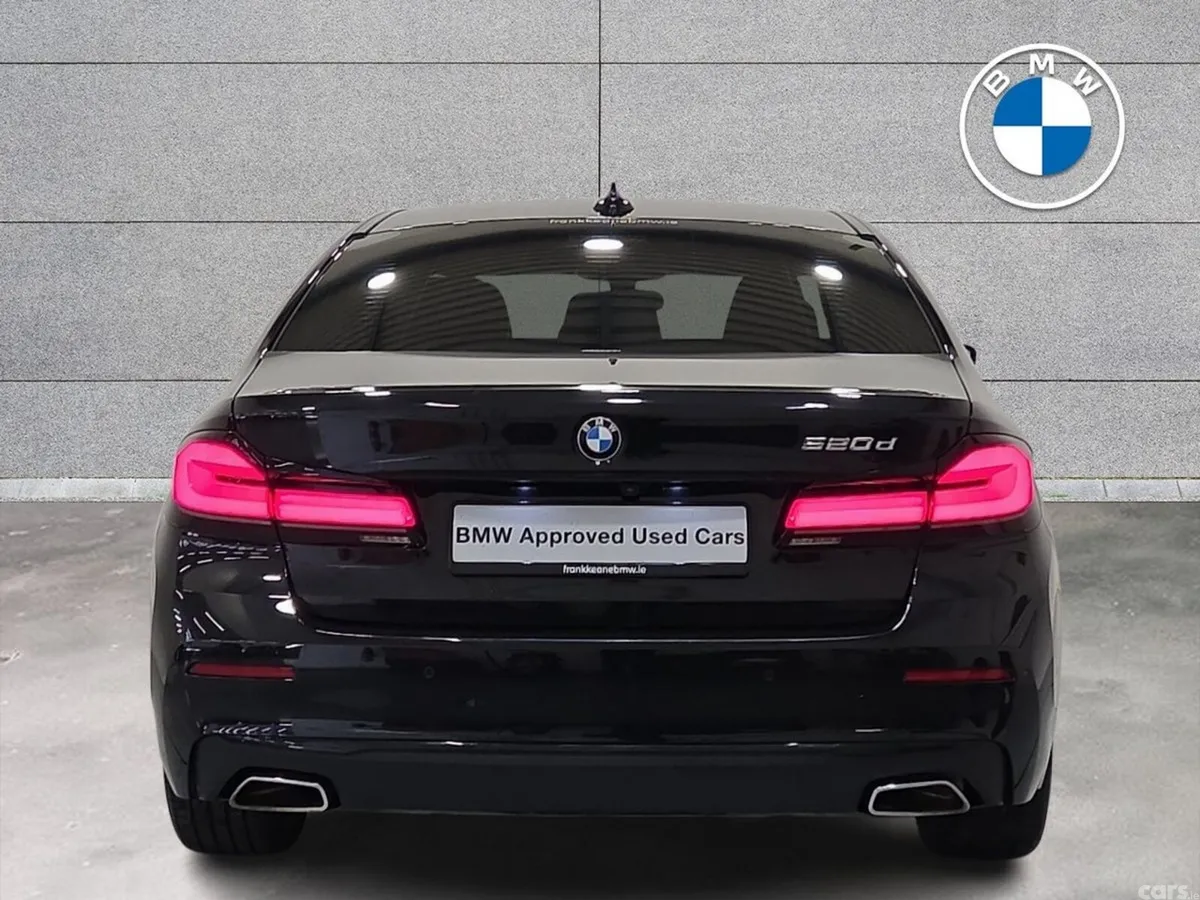 BMW 5-Series Saloon, Diesel Hybrid, 2022, Black