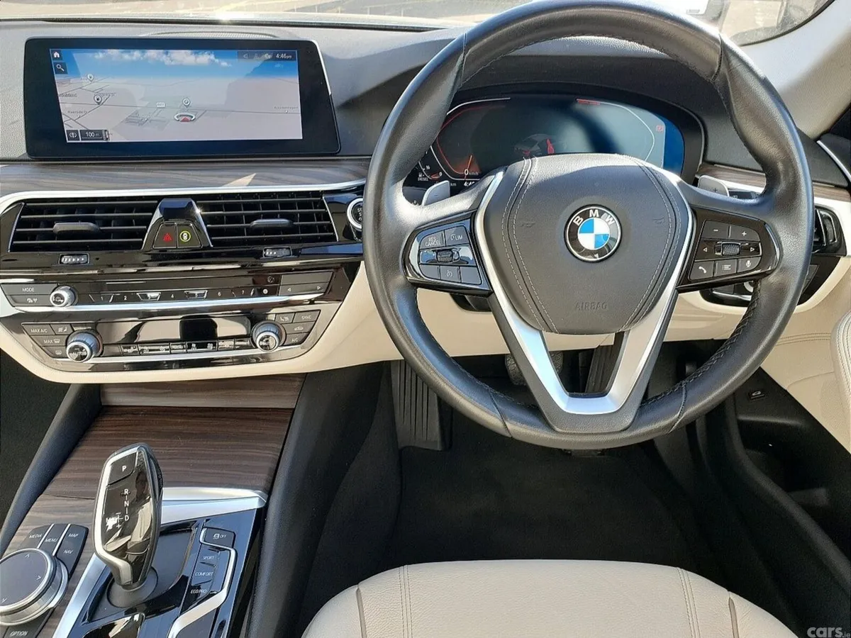 BMW 5-Series Saloon, Diesel Hybrid, 2020, Blue
